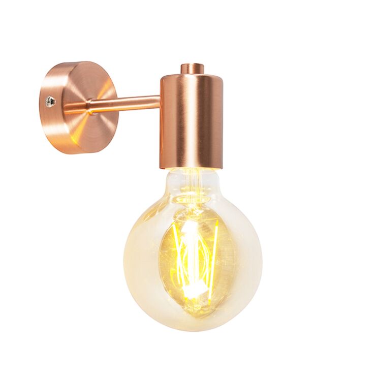 Art Deco Wall Lamp Copper